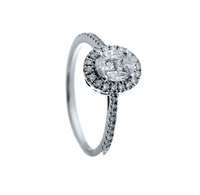 Anello Babila Milano Donna Magic Collection in Oro bianco Diamante 289411BB